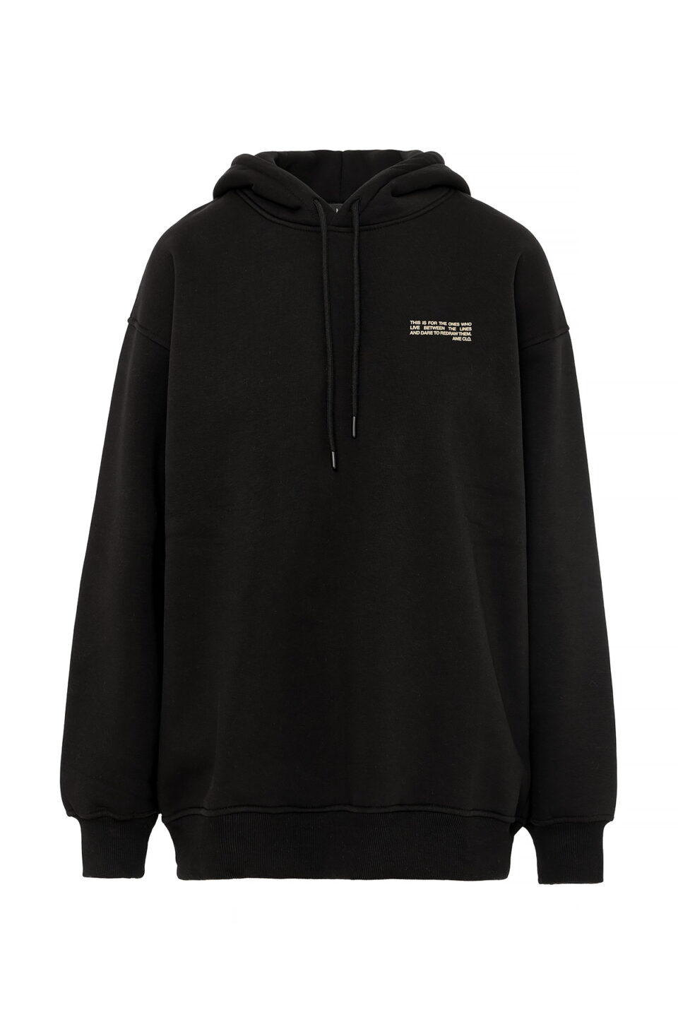 HOODIE REDRAW IN BLACK