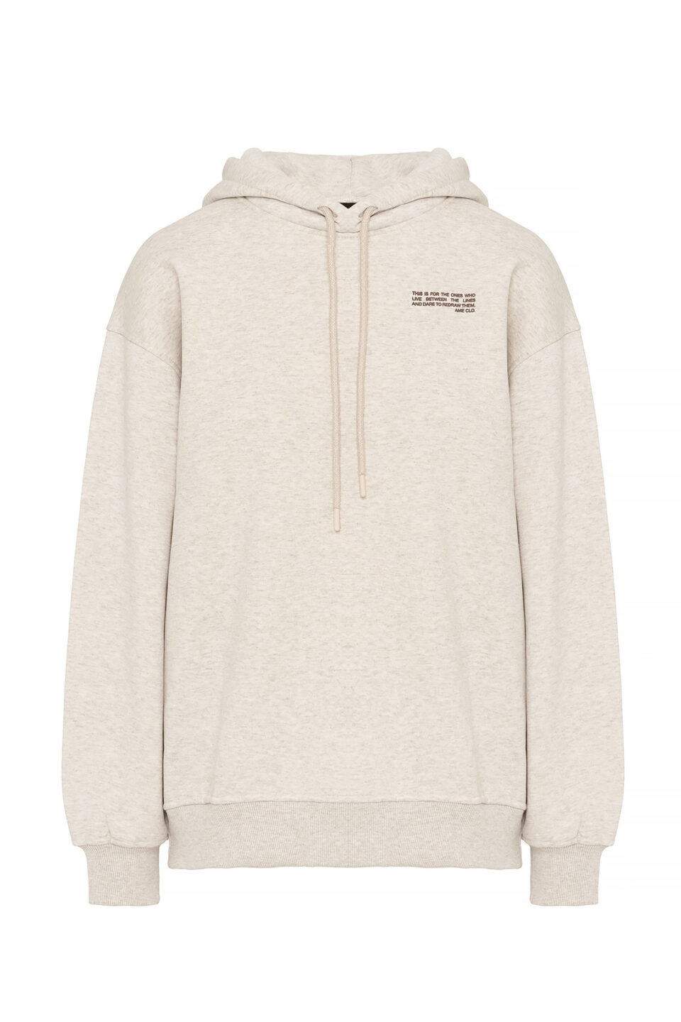 HOODIE REDRAW IN OFF-WHITE