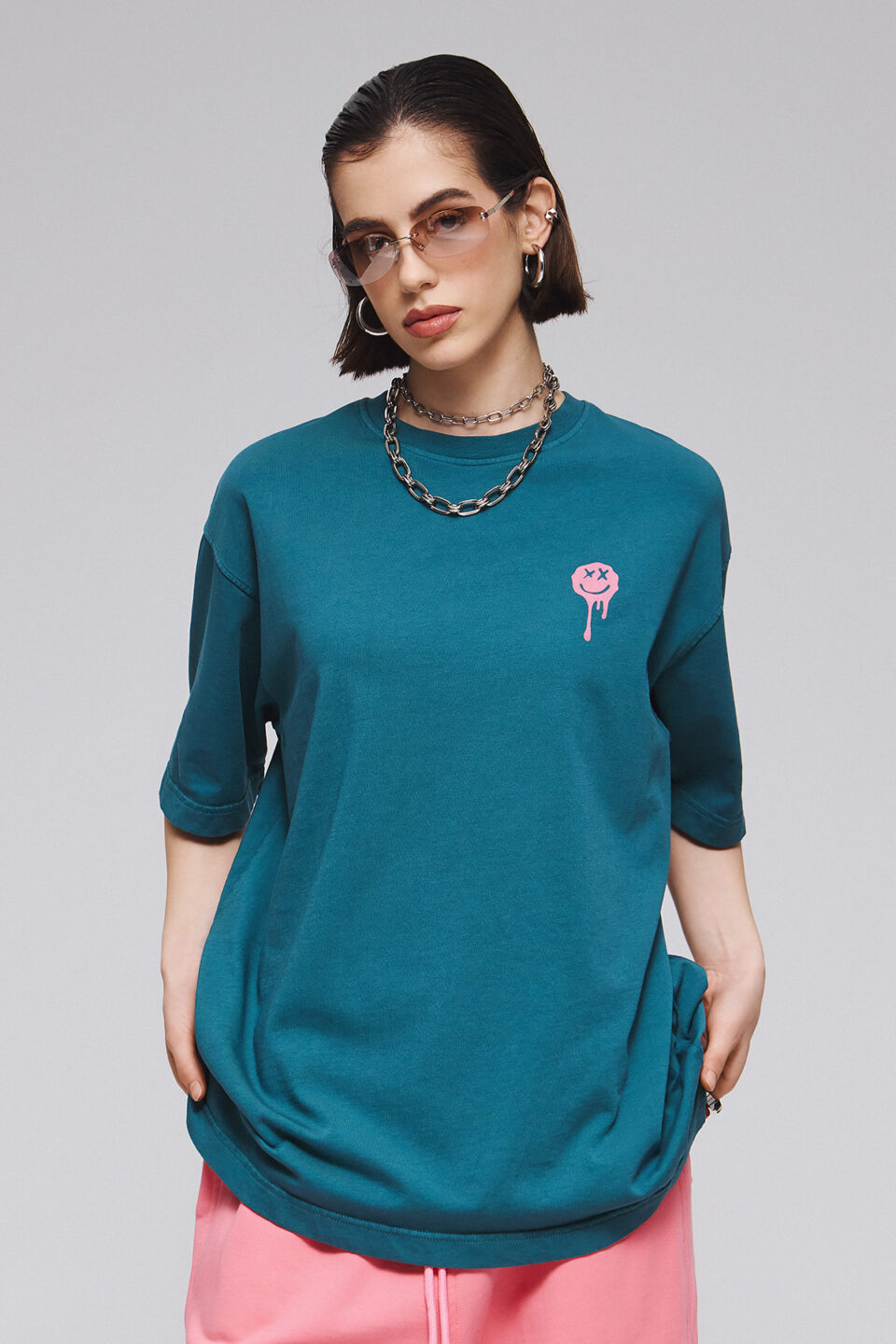 T-SHIRT BEND THE RULES IN TRANSORMATIVE TEAL