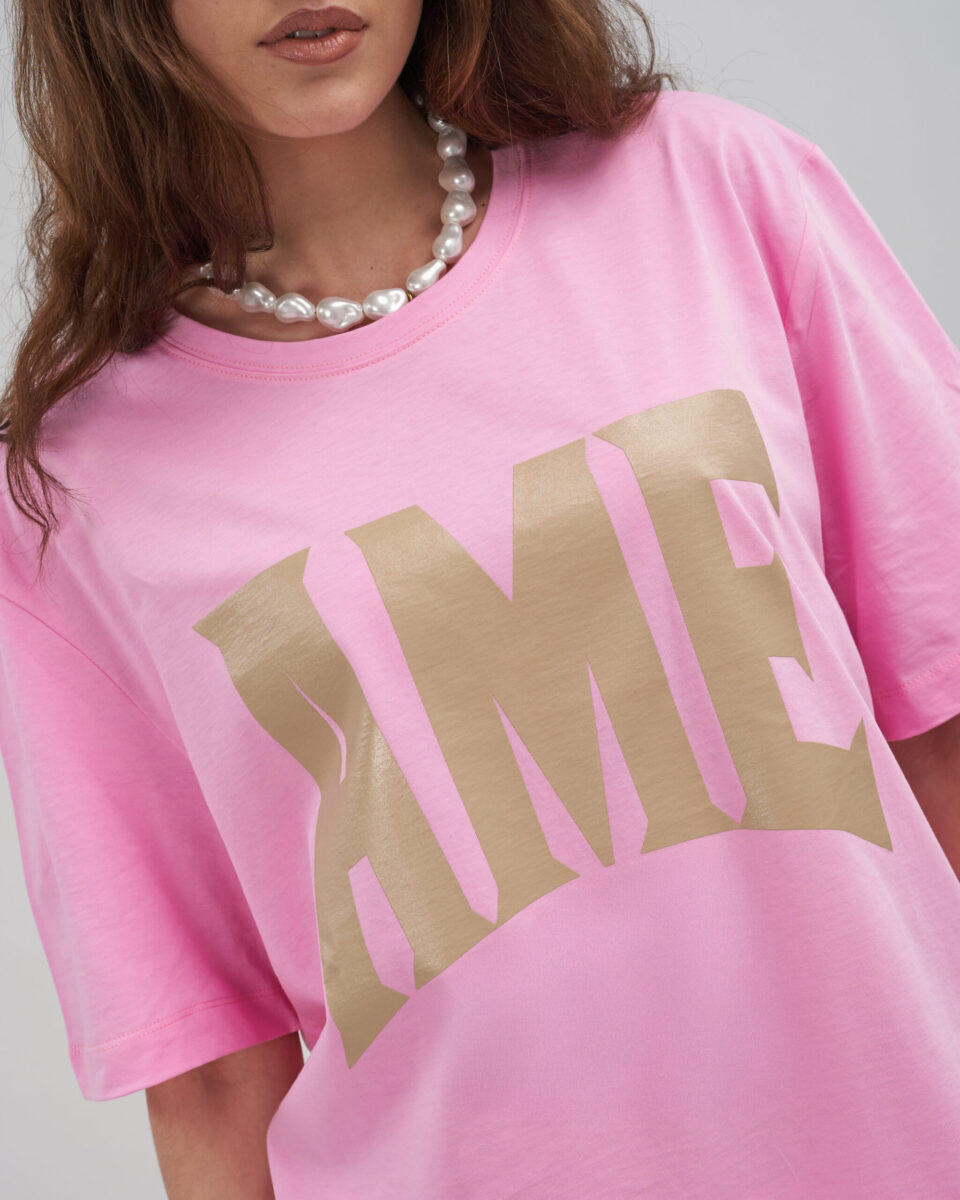 OVERSIZED T-SHIRT IN PINK